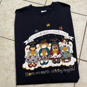 Murina “Angels in His Sight” Graphic Tee - EUC!